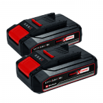 Pack de Baterías Einhell Power X-Change 2.5Ah Twin Pack 2 x 2.5 Ah