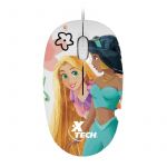 Mouse Xtech Xtm-d406ps Disney Princesas C/cable USB 