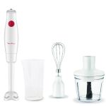 Licuadora de Mano Moulinex Turbomix Plus Plastic Foot Chop White 600W (Dd12Z2A0)
