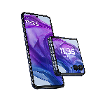 Celular Motorola Razr 50 Ultra 12Gb 512Gb Morado Negro 