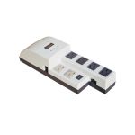 Estabilizador de Tension 1000 Watt 6 Salidas R 1000 Atomlux