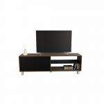 Mesa Tv Tables 4100 Minimal - Nogla Negro Hasta 75"
