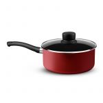 Cacerola Tefal 20cm Tapa de Vidrio Red Surprise