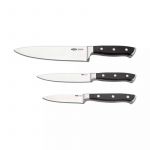 Set de 3 Cuchillos Brinox -  Acero Inox P/Chef  