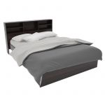 CAMA CREPISA ORLANDI WE 83 BAHIA - WENGUE 2 PLAZAS 5 ESTANTES