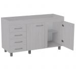 Bajo Mesada Orlandi  JA 621 Premium - jacaranda 2 Puertas 4 Cajones