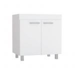 Bajomesada Orlandi BL 613 Premium Blanco 2 Puertas 1 Estante