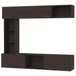 Centro de Entretenimiento Orlandi WE 1610 Premium - Wengue TV Hasta 60 1 Puerta SUP 2 Cajones