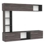 Centro de Entretenimiento Orlandi LI 1614 Premium - Linosa TV Hasta 60 1 Puerta Sup  2 Cajones