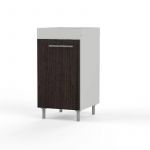 Bajo Mesada Orlandi BW 3055 Bahia  - Blanco Wengue 1 Puerta 1 Estante