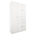 Multifunción Eco Orlandi Bl 715 Premium Blanca 5 Puertas 2 Cajones 4 Estantes
