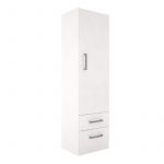 Multifuncion Con Patas Orlandi BL 406 Bahia - Blanco 1 Puerta 2 Estantes 2 Cajones