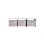 Pack Para TV Dege R09 - Alaska 3 Puertas Dobles 3 Cuerpos