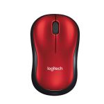 Mouse Logitech Wireless M185 Red