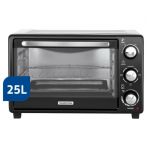 Horno Electrico Tramontina Silver Glass Cook 25Lts Glass Cook 25L Heg 