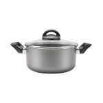 Cacerola Brinox Maple, Inox, Aluminio/Teflon 24x11.5 cm