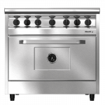 Cocina Morelli Country 900 90Cm Rej. Fundición Cuadrada 