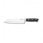 Cuchillo Santoku Brinox Infinity, Negro, 18 cm, Acero Inoxidable