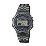 Reloj Casio Vintage A-171wegg-1a Negro Pulsera Metalica