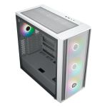 Gabinete Cooler Master Masterbox 600 Mid-Tower Caser Blanco