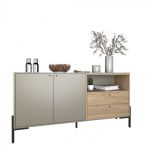 Bahiut Tables 4253 CEO Metalwood - Everest Olmo  2 Cajones 2 Puertas